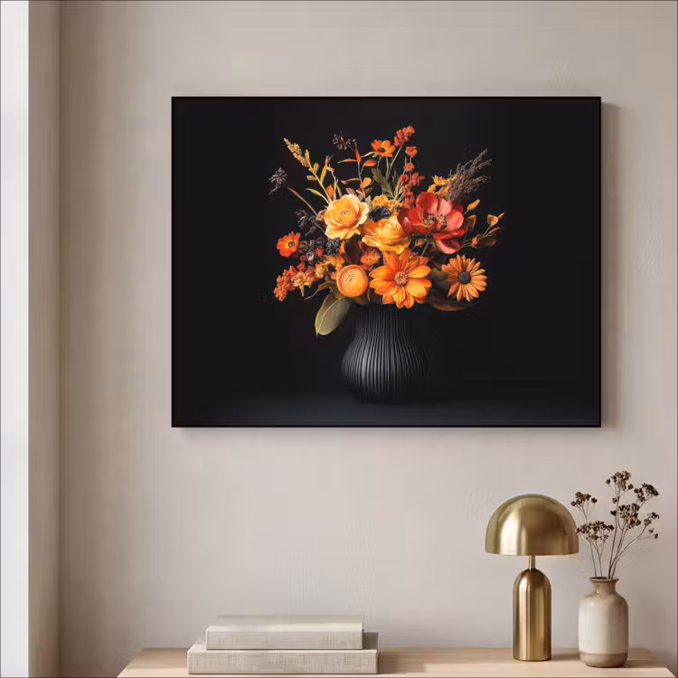 Art Frame - Herfst - Boeket - Oranje — 5