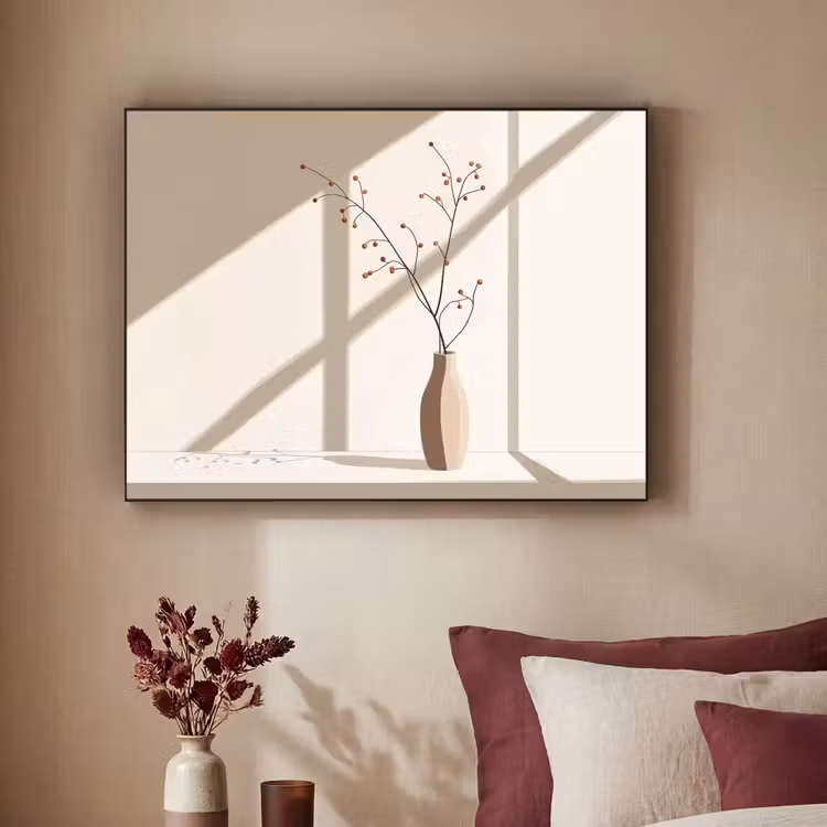 Art Frame - Vaas - Takken - Bessen - Minimalistisch — 3