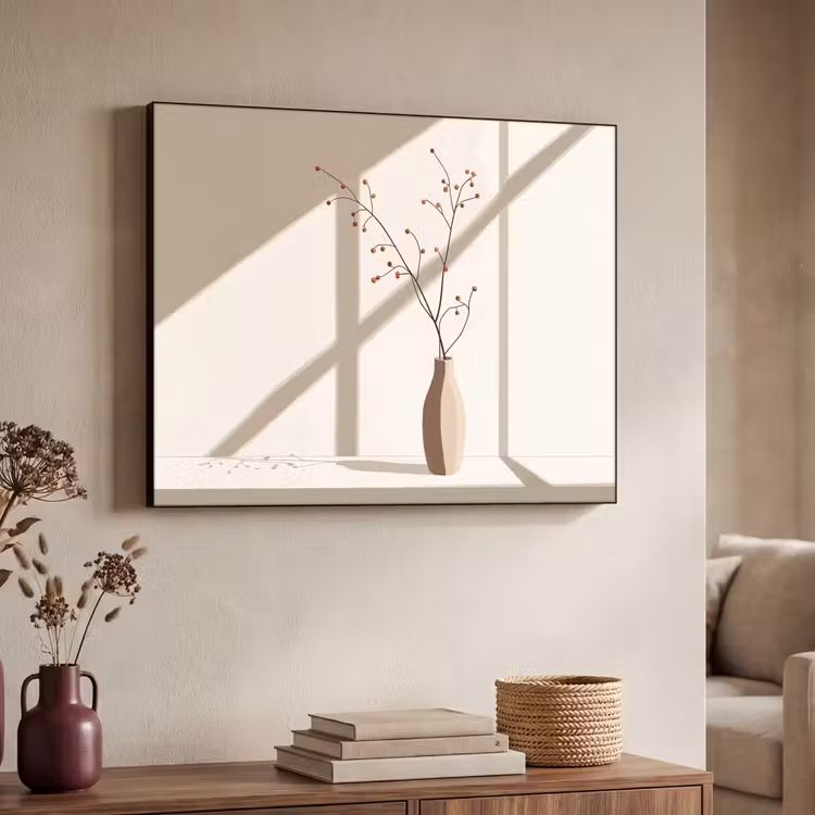Art Frame - Vaas - Takken - Bessen - Minimalistisch — 7