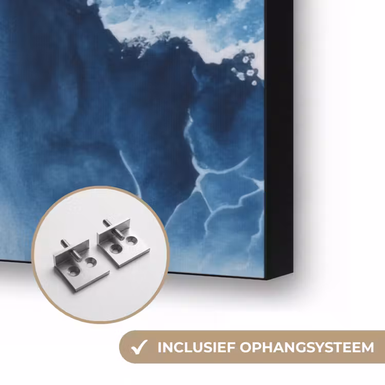 Art Frame - Golven - Blauw - Schuim — 6