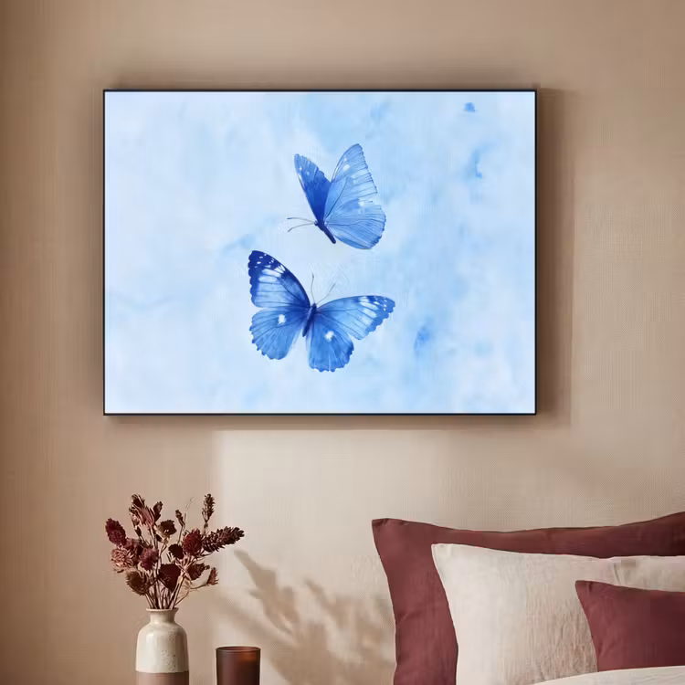 Art Frame - Vlinders - Sierlijk - Blauw — 3