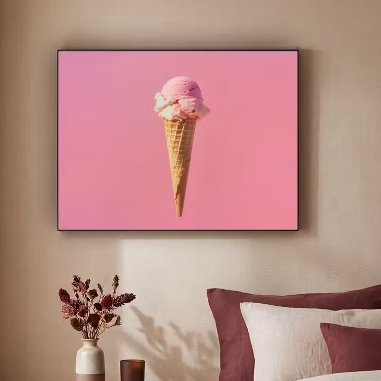 Art Frame - Hoorntje - Schepijs - Roze — 3