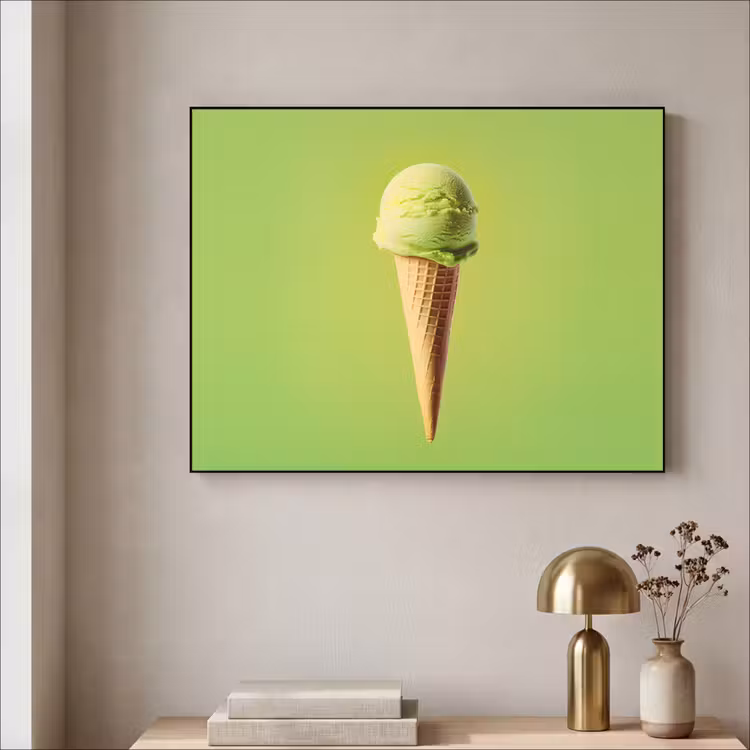 Art Frame - Hoorntje - Schepijs - Groen — 5