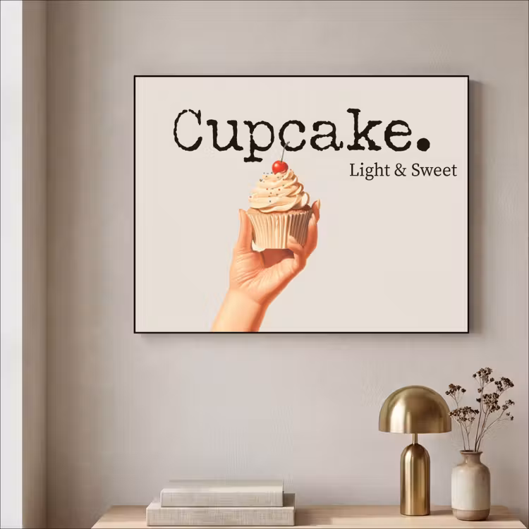Art Frame - Cupcake - Zoet - Kers — 5