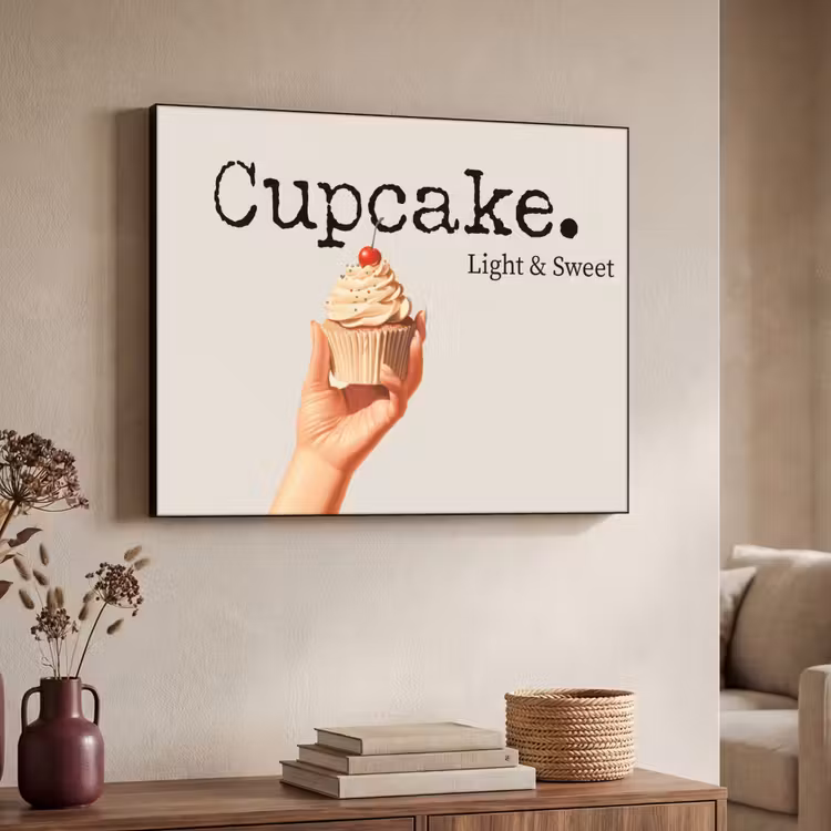 Art Frame - Cupcake - Zoet - Kers — 7