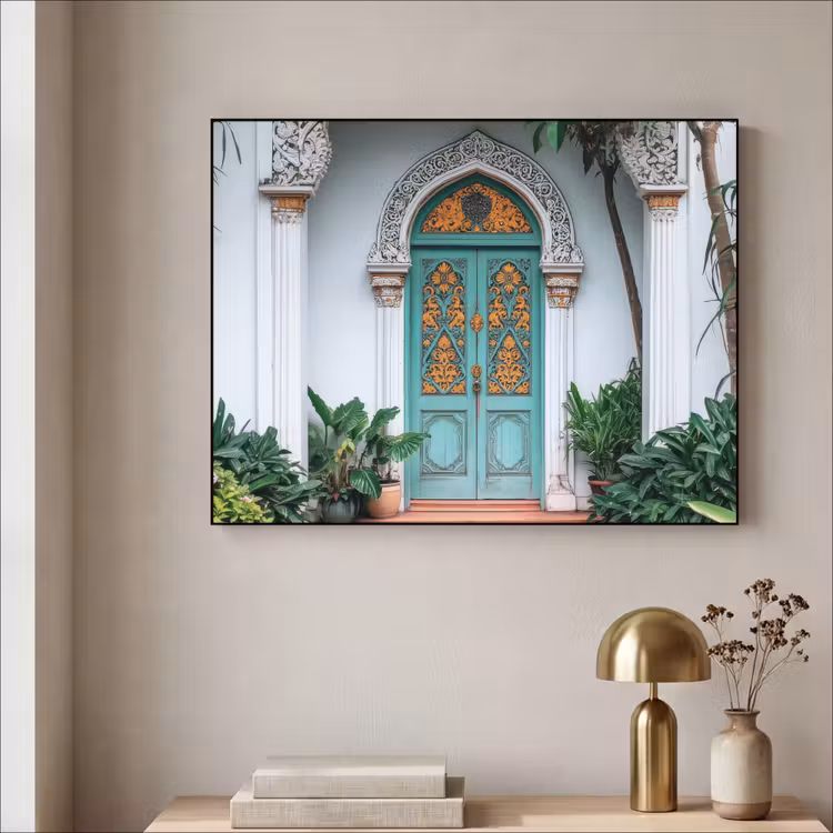 Art Frame - Deur - Patronen - Planten — 5