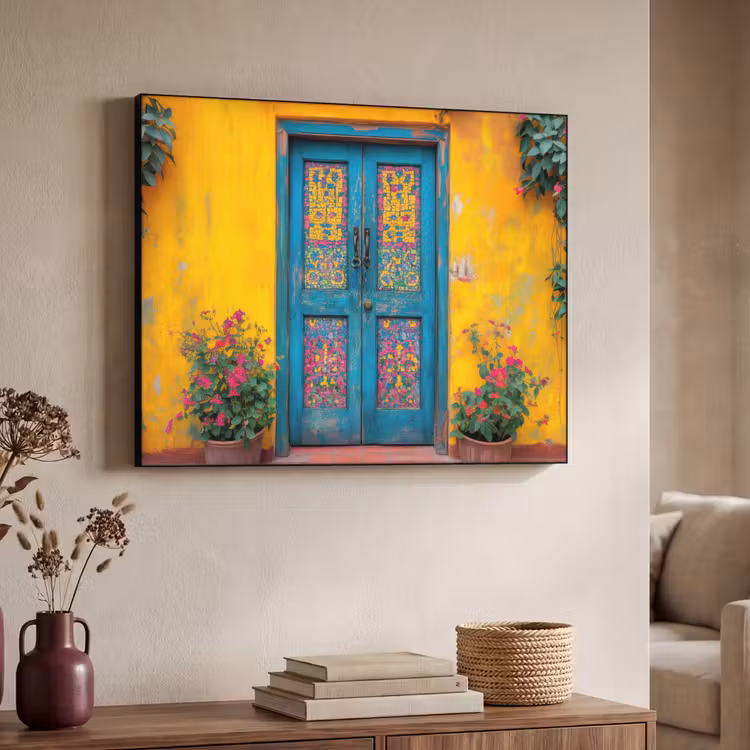 Art Frame - Deuren - Kleurrijk - Planten — 7