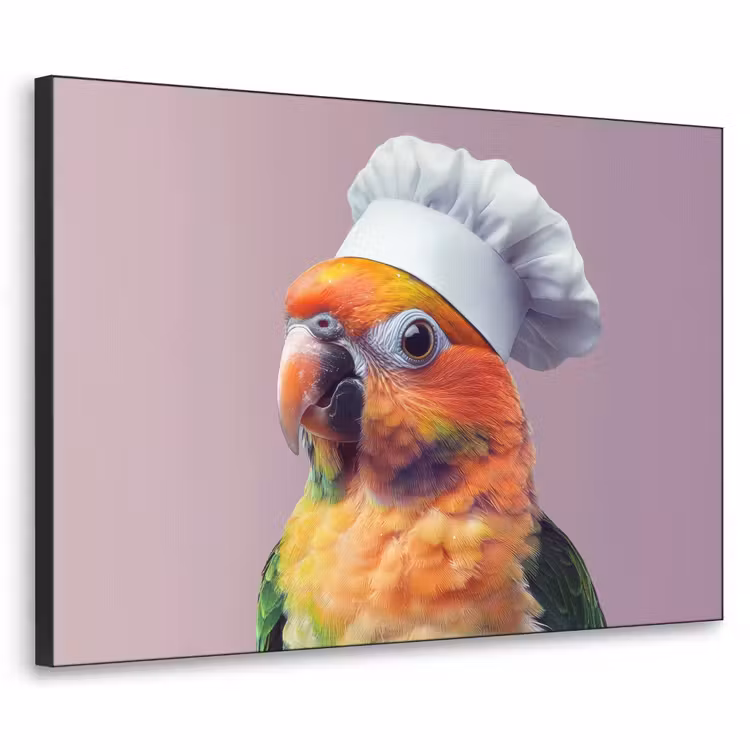 Art Frame - Papegaai - Koksmuts - Nieuwsgierig - Vogel — 1