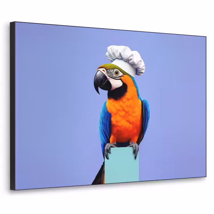 Art Frame - Papegaai - Koksmuts - Vogel - Leuk — 1