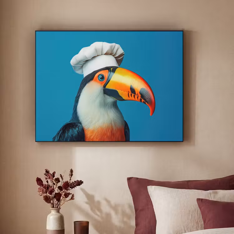 Art Frame - Toekan - Papegaai - Vogel - Koksmuts — 3