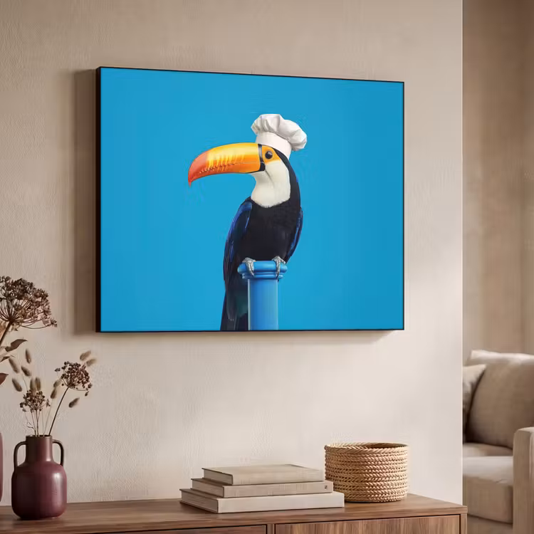 Art Frame - Tucan - Sokkel - Vogel - Koksmuts — 7