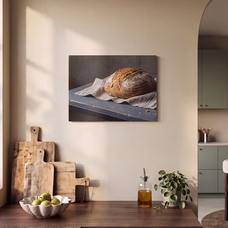 Akoestisch schilderij - Brood - Rustiek - Eten — 4