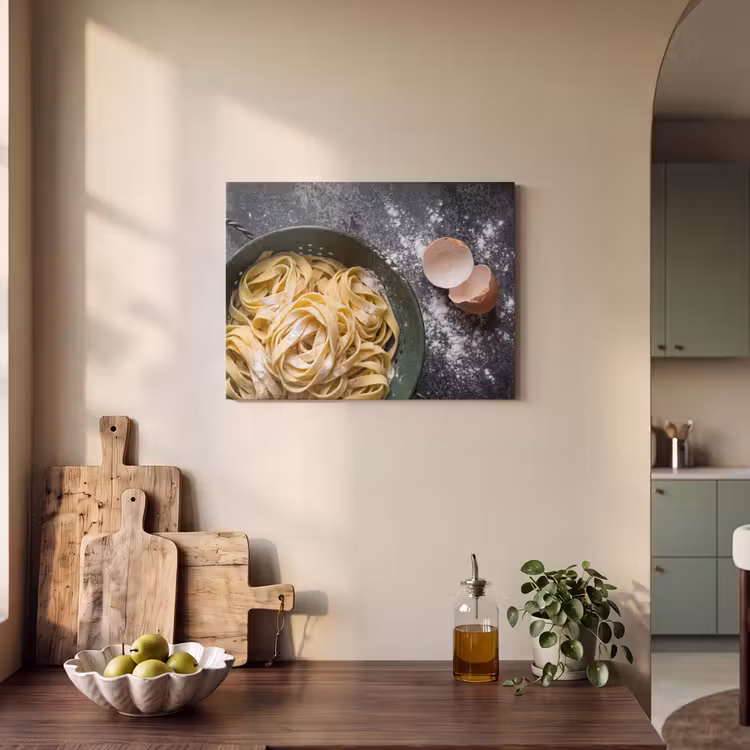 Akoestisch schilderij - Pasta - Keuken - Eten — 4
