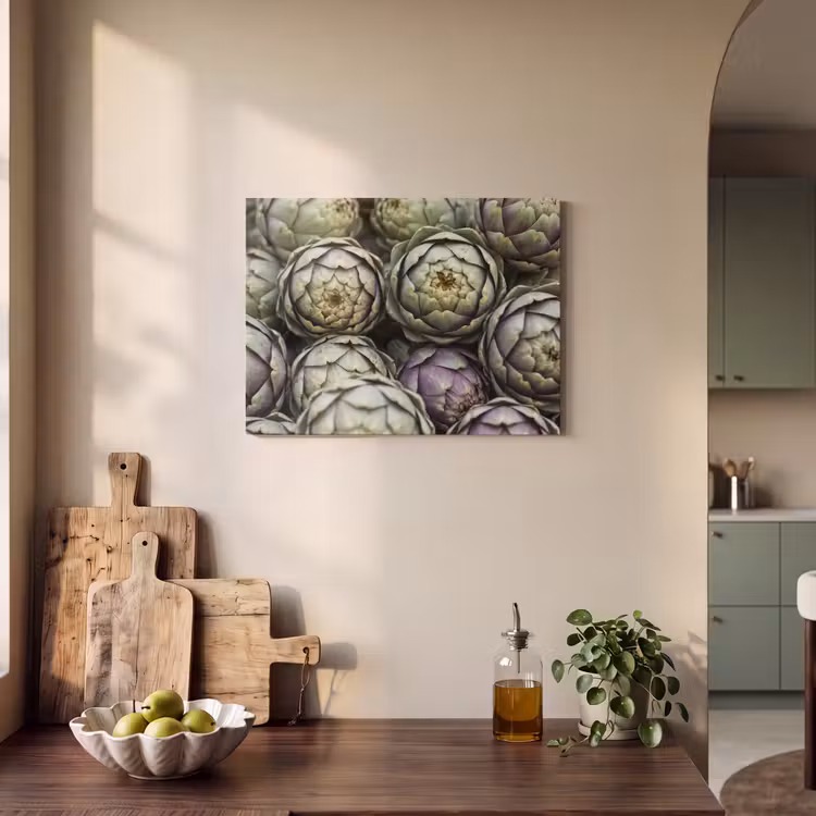 Akoestisch schilderij - Groenten - Vers - Eten — 4