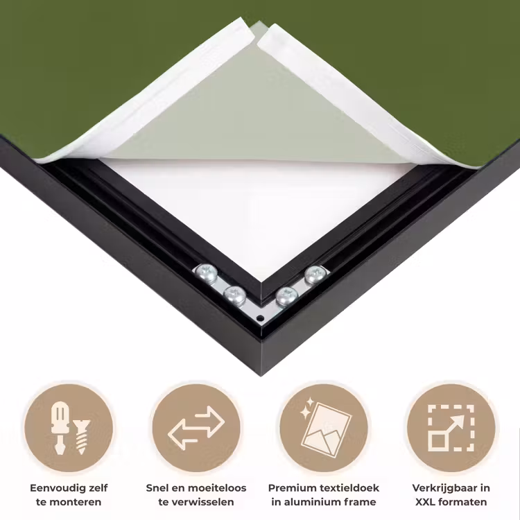 Art Frame - Olive - Drab - Groen — 4