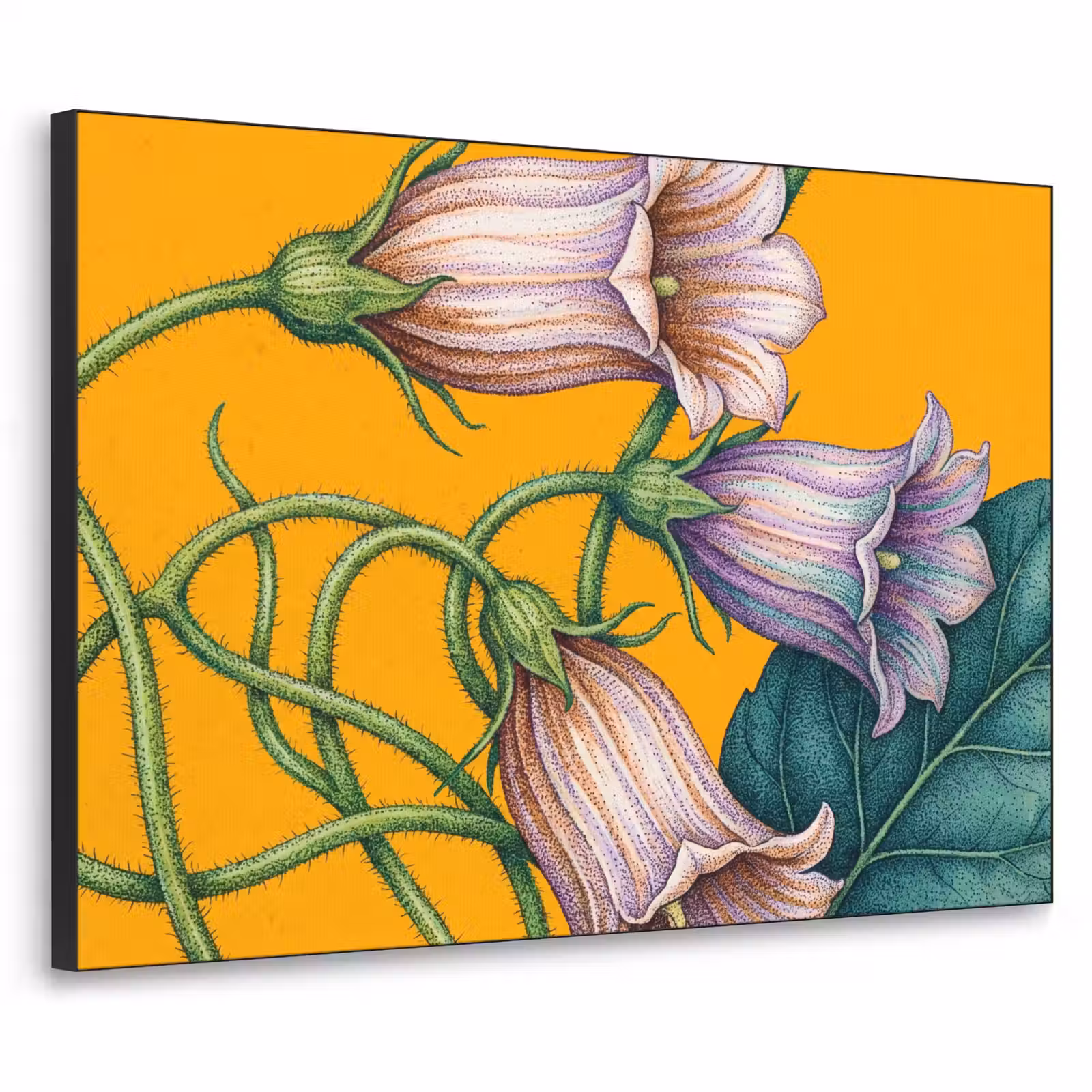 Art Frame - Bloemen - Botanisch - Geel — 1