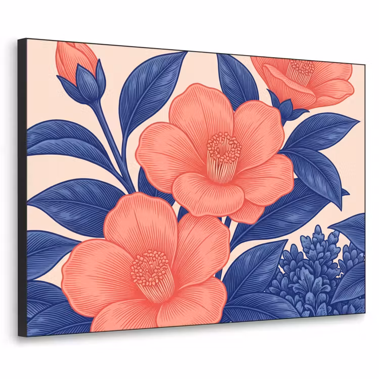 Art Frame - Bloemen - Bladeren - Botanisch — 1