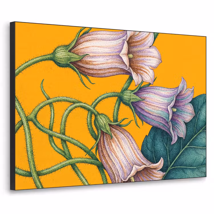 Art Frame - Bloemen - Botanisch - Geel — 1