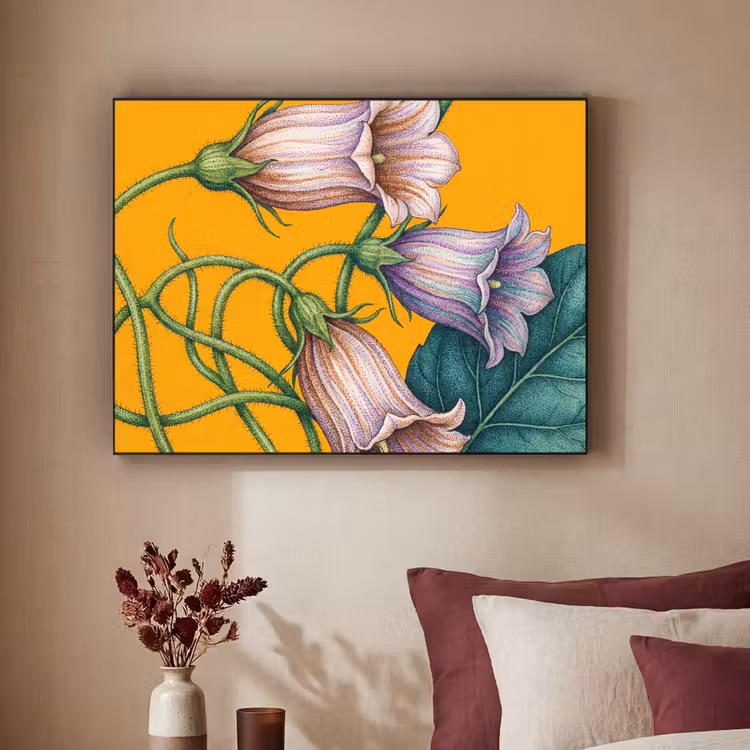 Art Frame - Bloemen - Botanisch - Geel — 3