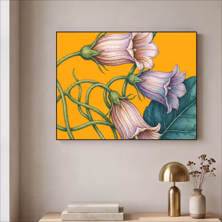 Art Frame - Bloemen - Botanisch - Geel — 5