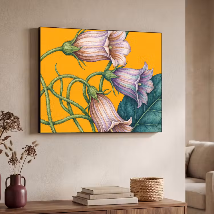 Art Frame - Bloemen - Botanisch - Geel — 7