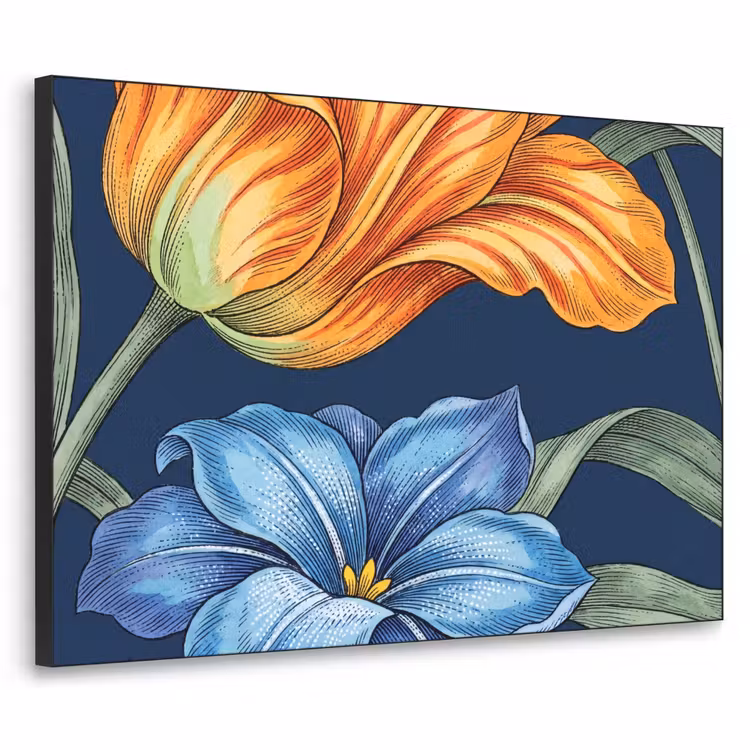 Art Frame - Bloemen - Botanisch - Patroon — 1