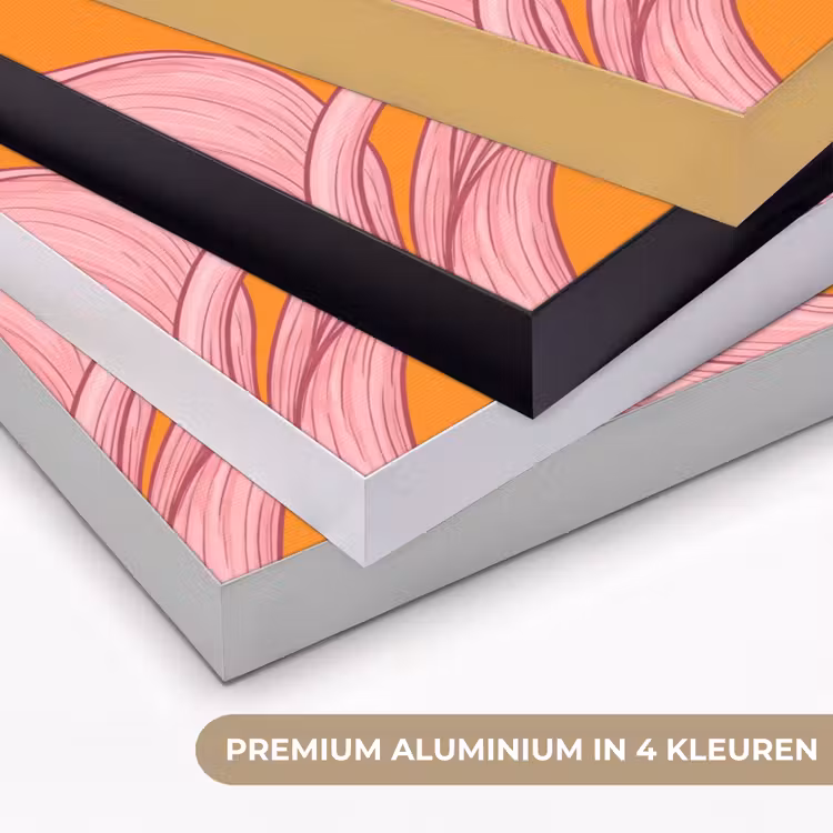 Art Frame - Roze bloemen - Modern — 2