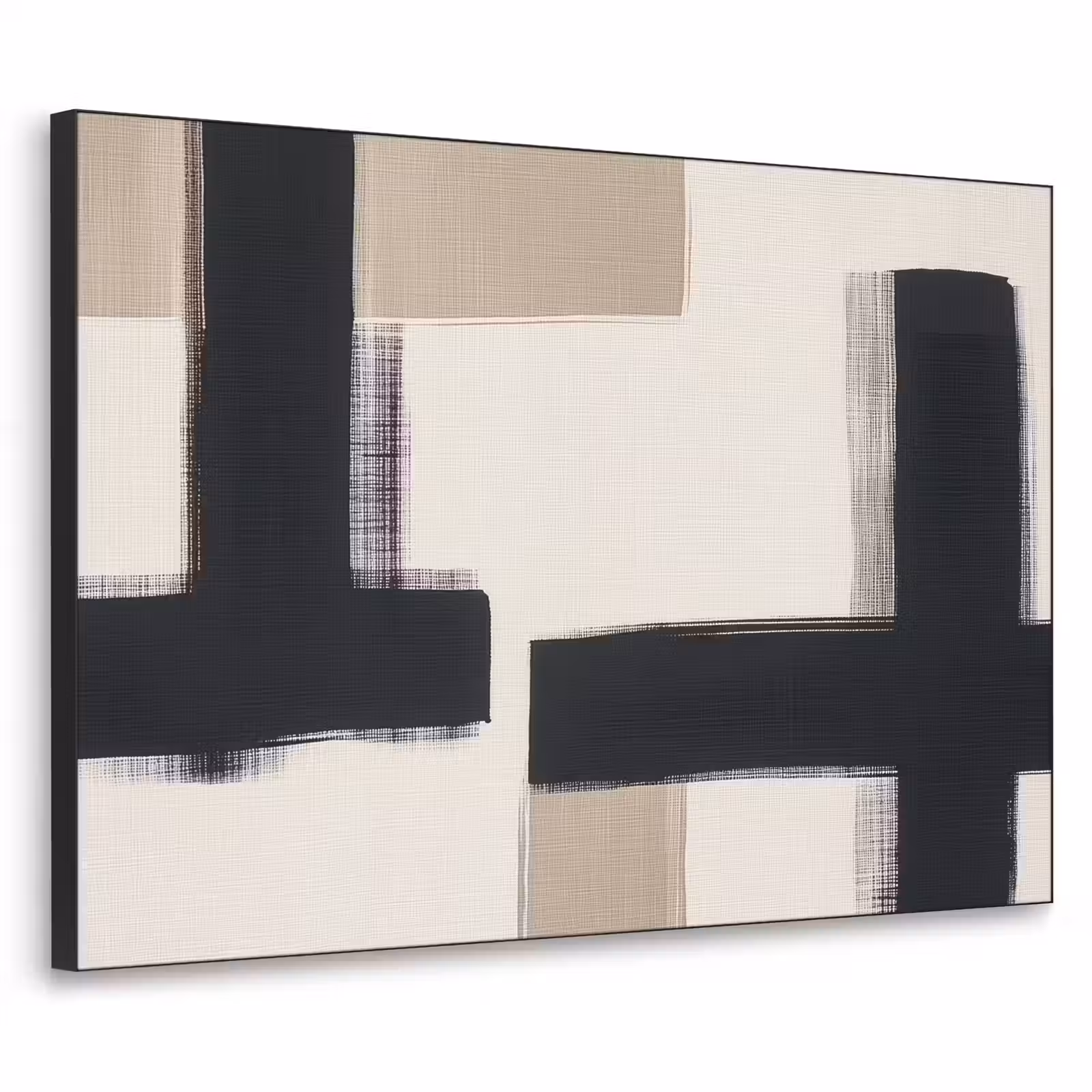 Art Frame - Zwart - Abstract - Japandi — 1