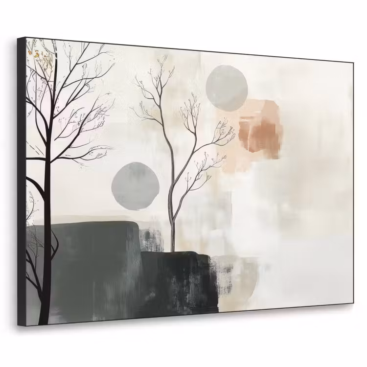Art Frame - Wabi sabi - Beige - Plant — 1