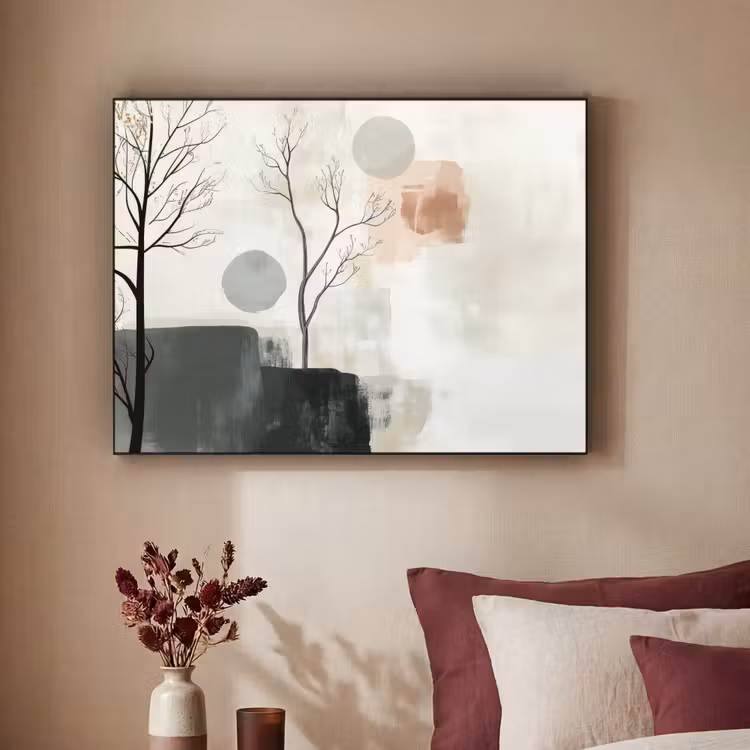 Art Frame - Wabi sabi - Beige - Plant — 3