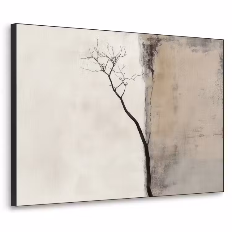 Art Frame - Wabi sabi - Plant - Beige — 1