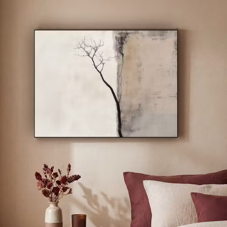 Art Frame - Wabi sabi - Plant - Beige — 3