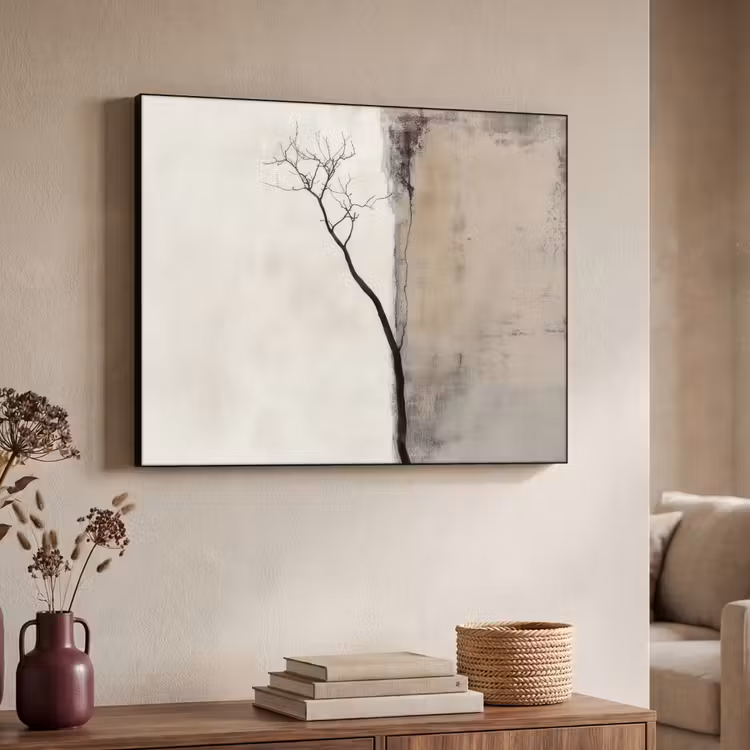 Art Frame - Wabi sabi - Plant - Beige — 7
