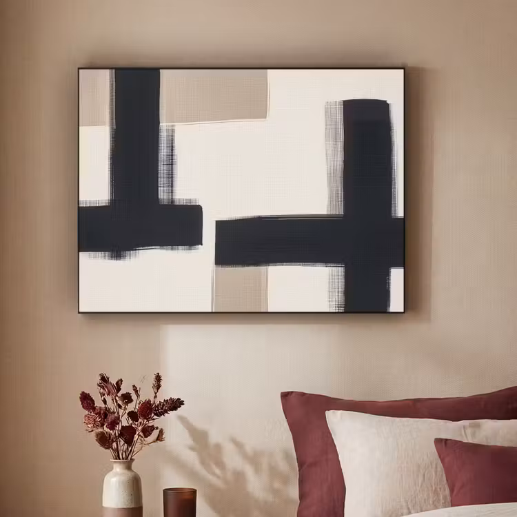 Art Frame - Zwart - Abstract - Japandi — 3