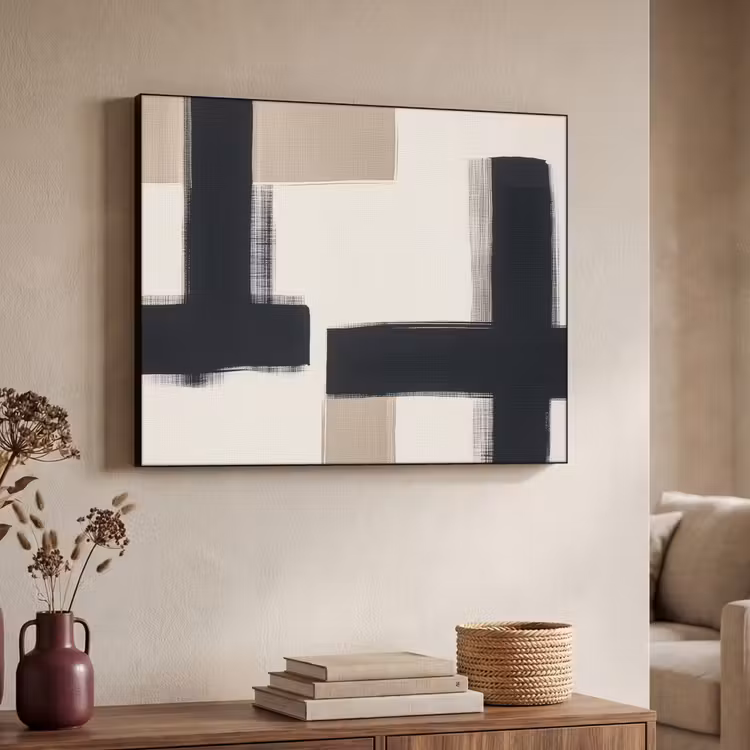 Art Frame - Zwart - Abstract - Japandi — 7