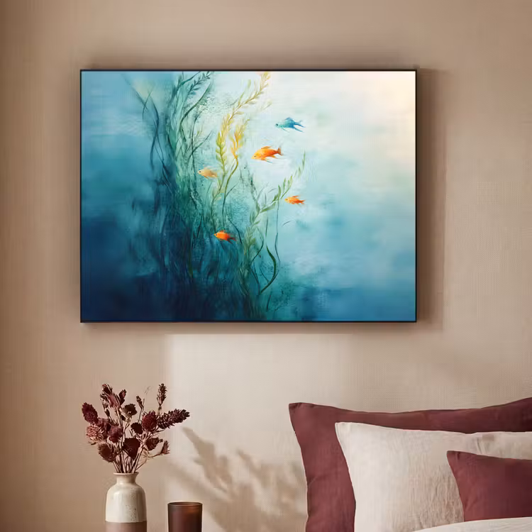Art Frame - Waterplanten - Vissen - Kleurrijk - Water — 3
