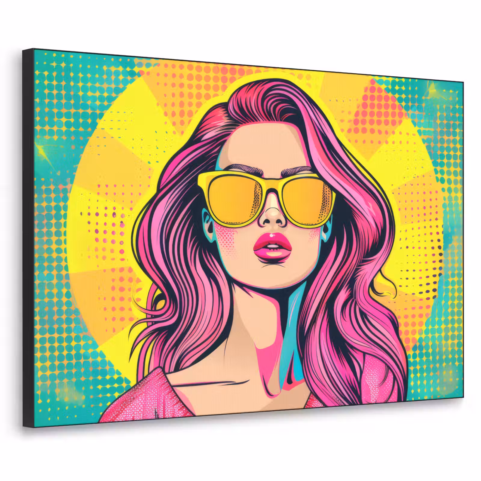 Art Frame - Zonnebril - Vrouw - Zonnig - Geel — 1