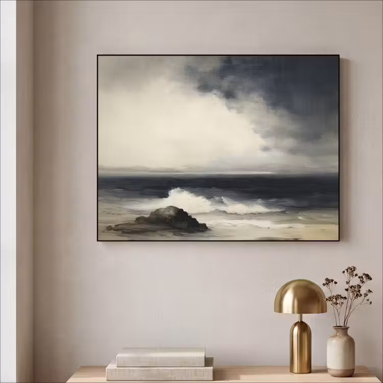Art Frame - Zee - Rotsen - Storm — 5