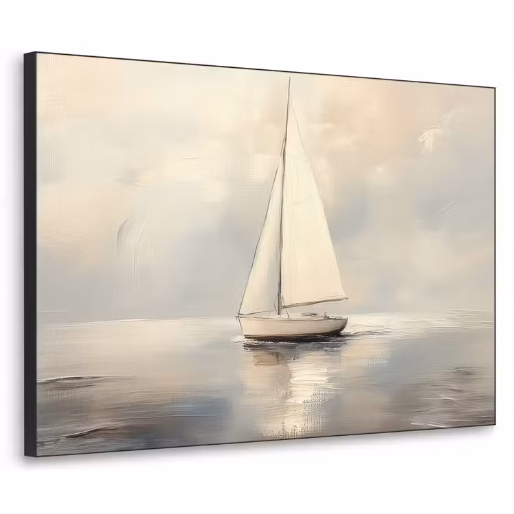 Art Frame - Zeilschip - Zee - Bewolkt — 1