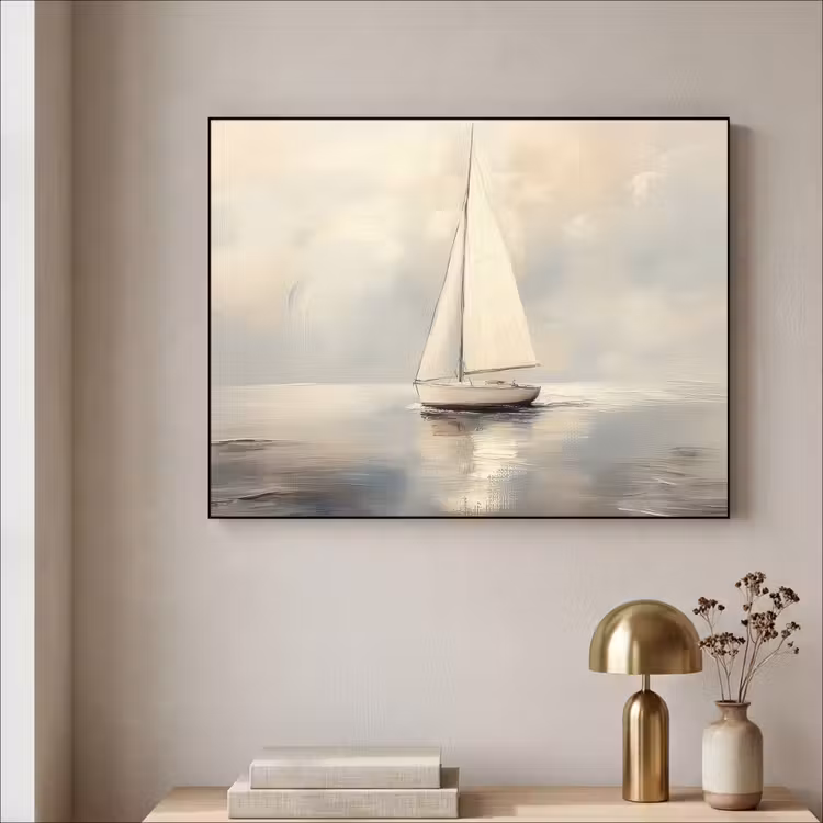 Art Frame - Zeilschip - Zee - Bewolkt — 5