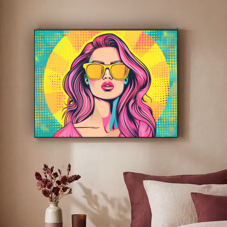 Art Frame - Zonnebril - Vrouw - Zonnig - Geel — 3