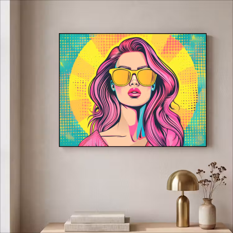 Art Frame - Zonnebril - Vrouw - Zonnig - Geel — 5