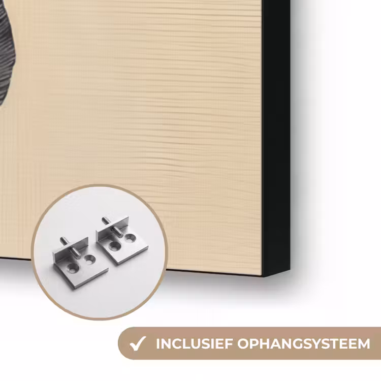 Art Frame - Zwart - Bladeren - Strepen - Minimalistisch — 6