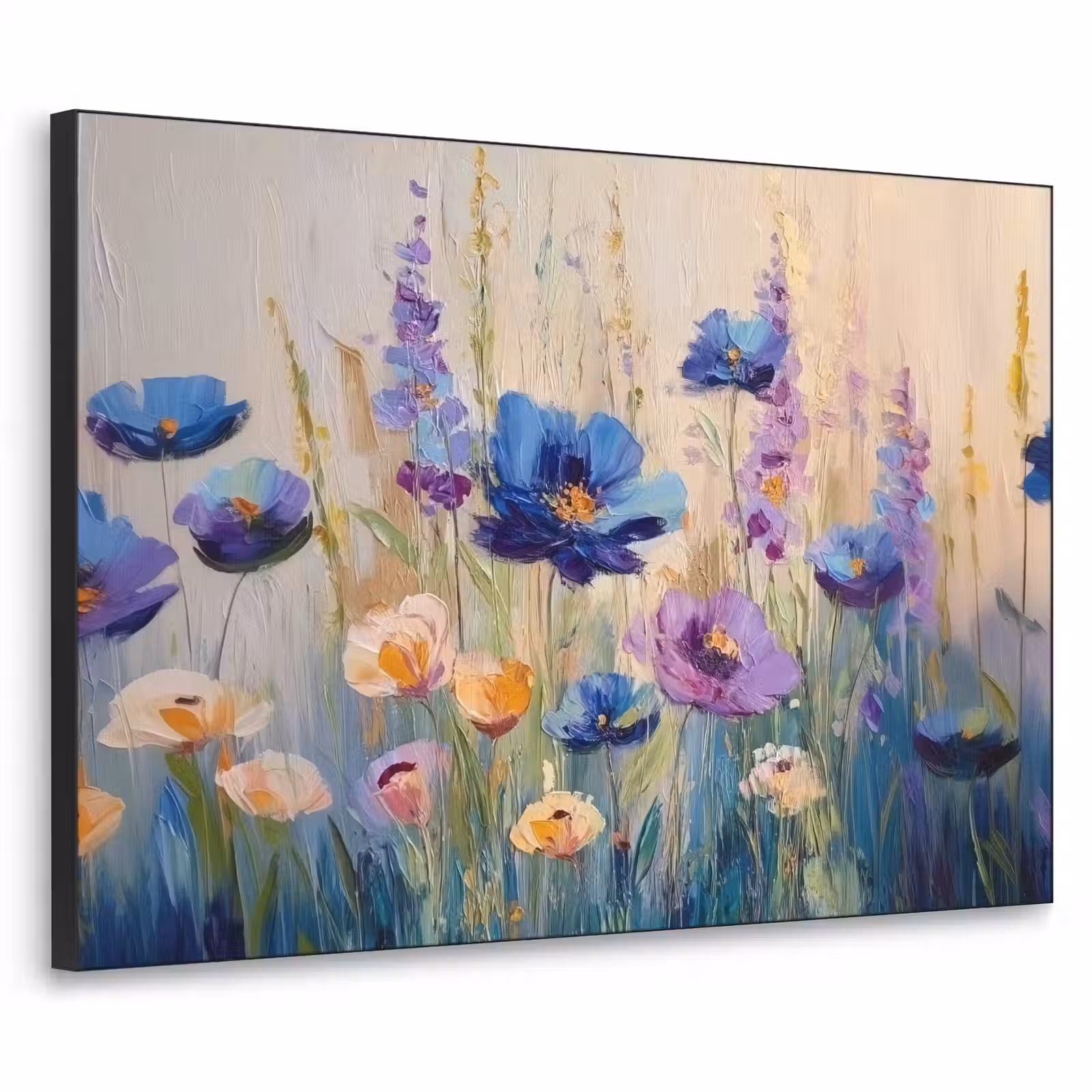 Art Frame - Zomers - Wilde bloemen - Penseelstreken — 1