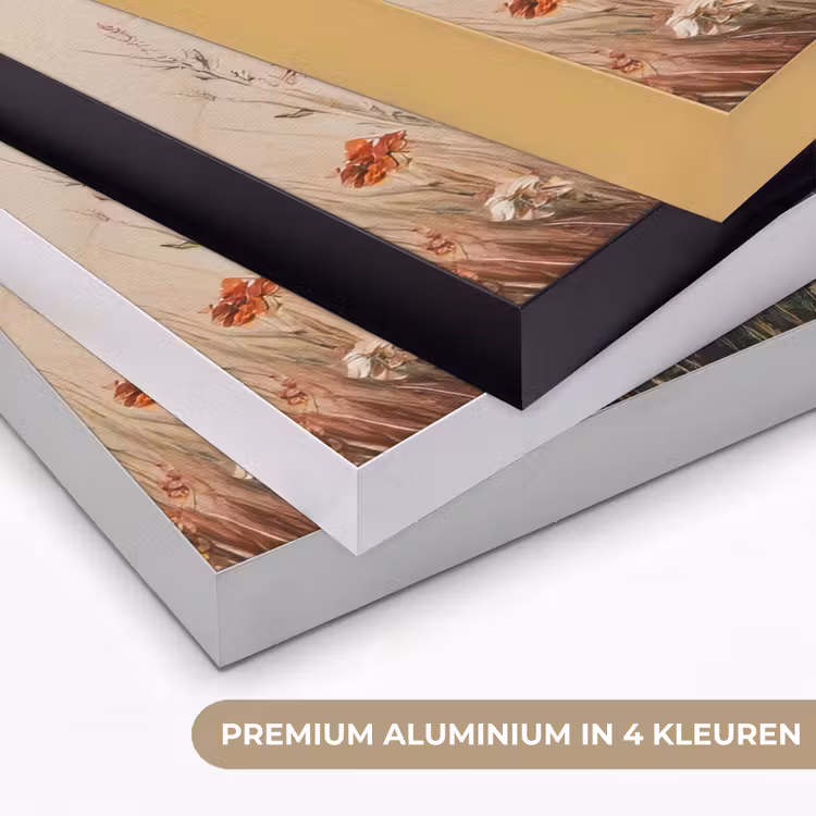 Art Frame - Wilde bloemen - Penseelstreken - Rustgevend — 2