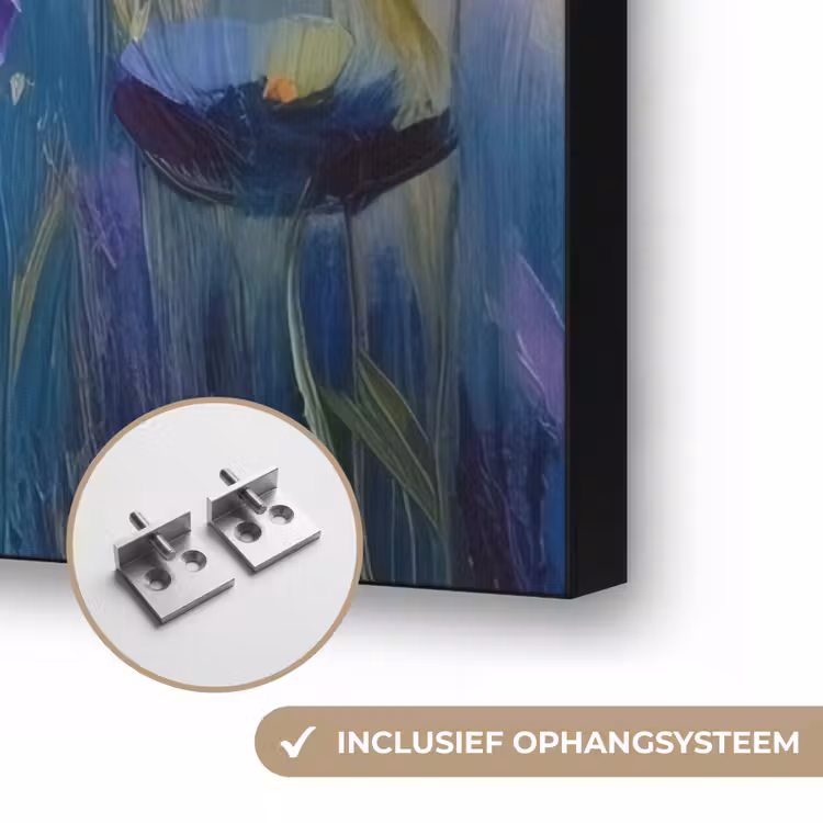 Art Frame - Zomers - Wilde bloemen - Penseelstreken — 6