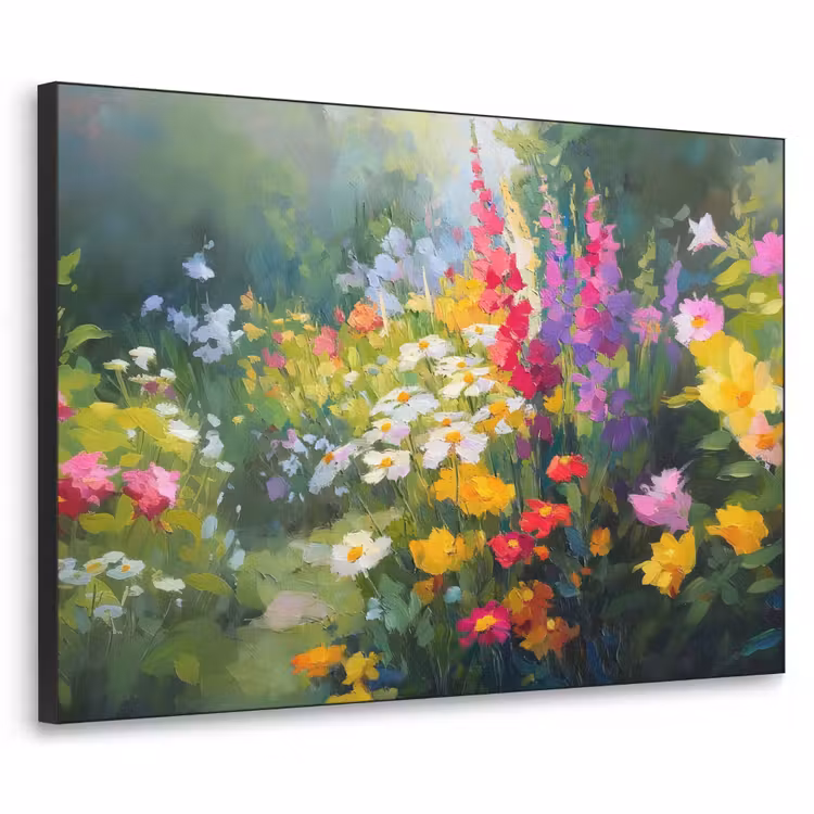 Art Frame - Zomertuin - Sfeervol - Bloemen — 1