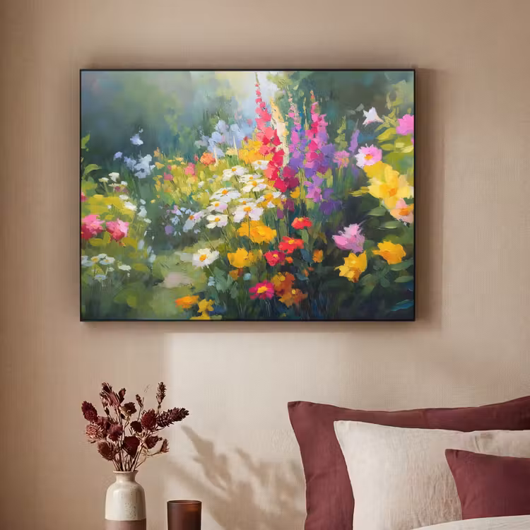 Art Frame - Zomertuin - Sfeervol - Bloemen — 3