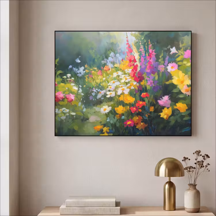 Art Frame - Zomertuin - Sfeervol - Bloemen — 5