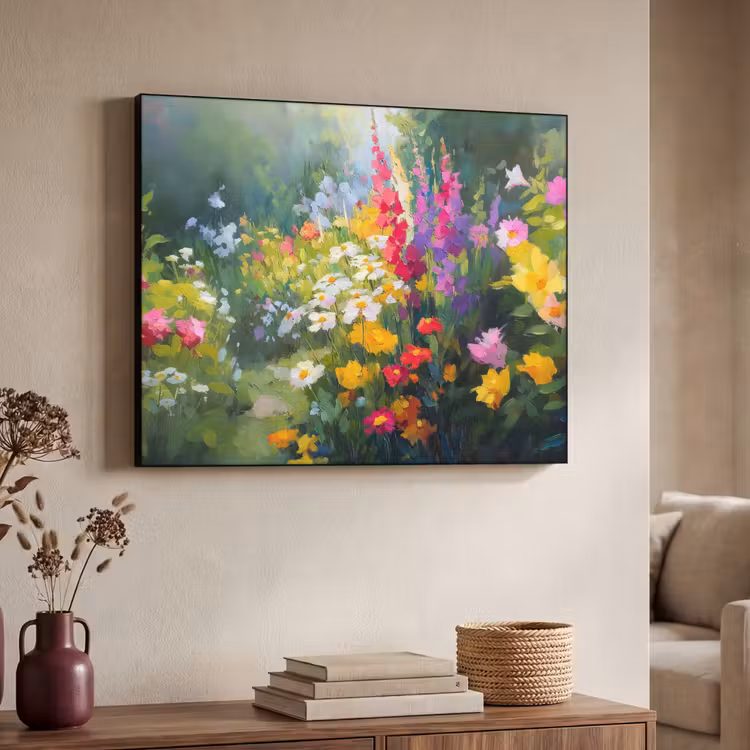 Art Frame - Zomertuin - Sfeervol - Bloemen — 7
